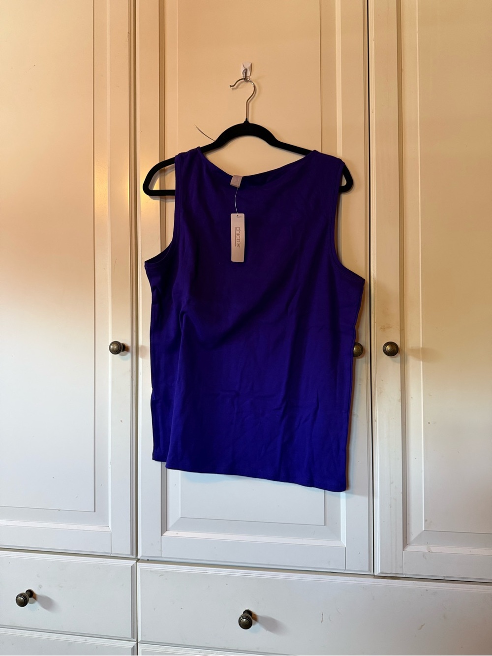 Chico's Vibrant Purple Sleeveless Tank